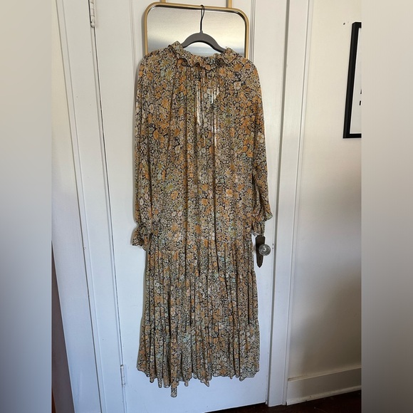 Free People “Feeling Groovy” Floral Maxi Dress - Picture 6 of 7